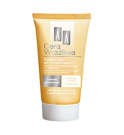 AA Cera Wrażliwa kojący żel do mycia twarzy 125ml